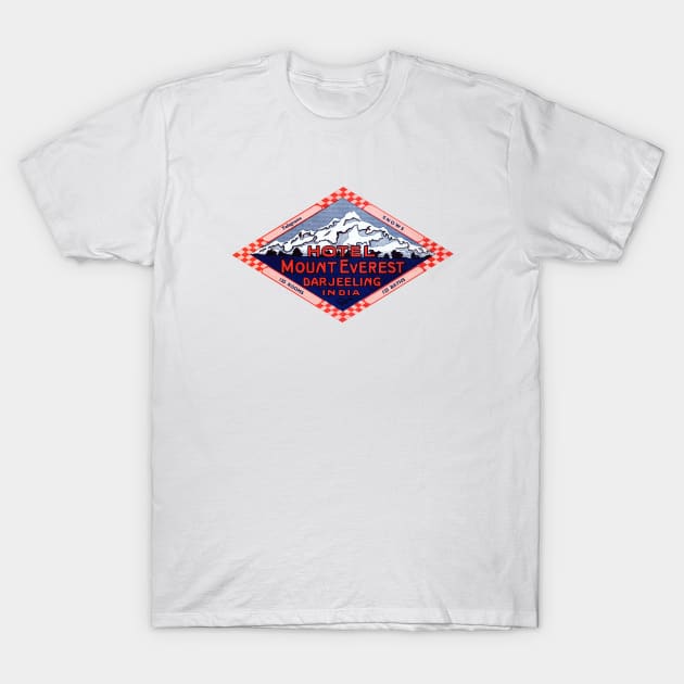 1914 Hotel Mount Everest T-Shirt by historicimage